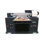 automatisk telefon case uv flatbed printer med 6 farve udskrivning